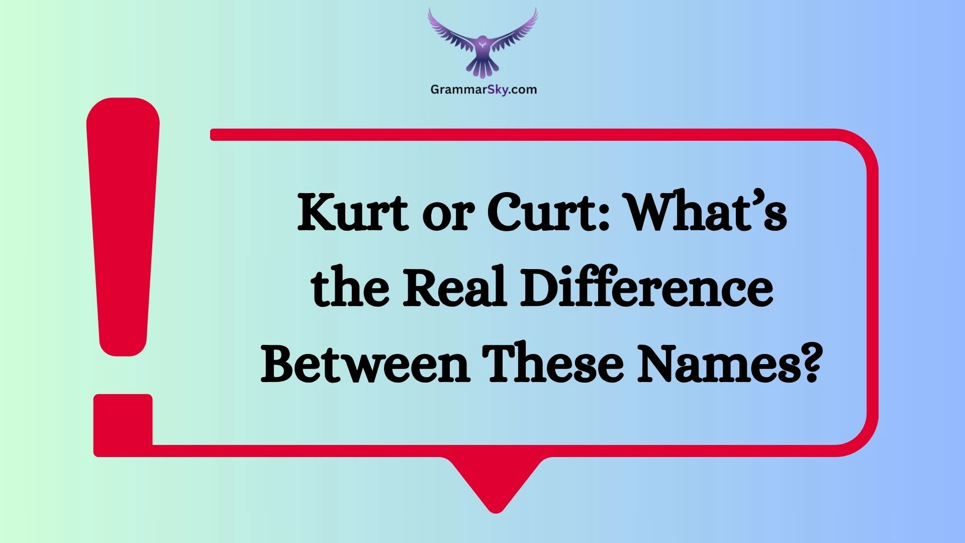 Kurt or Curt: What’s the Real Difference Between These Names?