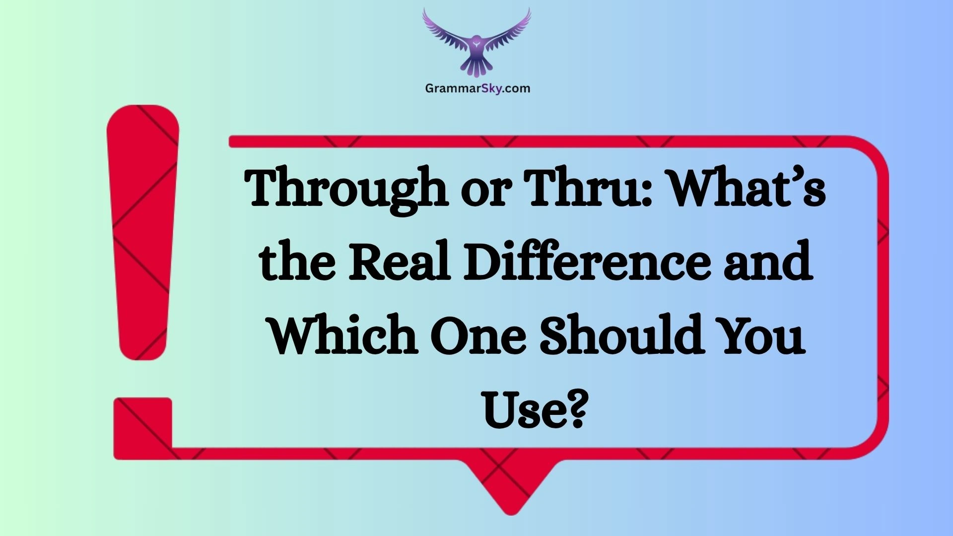 Through or Thru: What’s the Real Difference and Which One Should You Use?