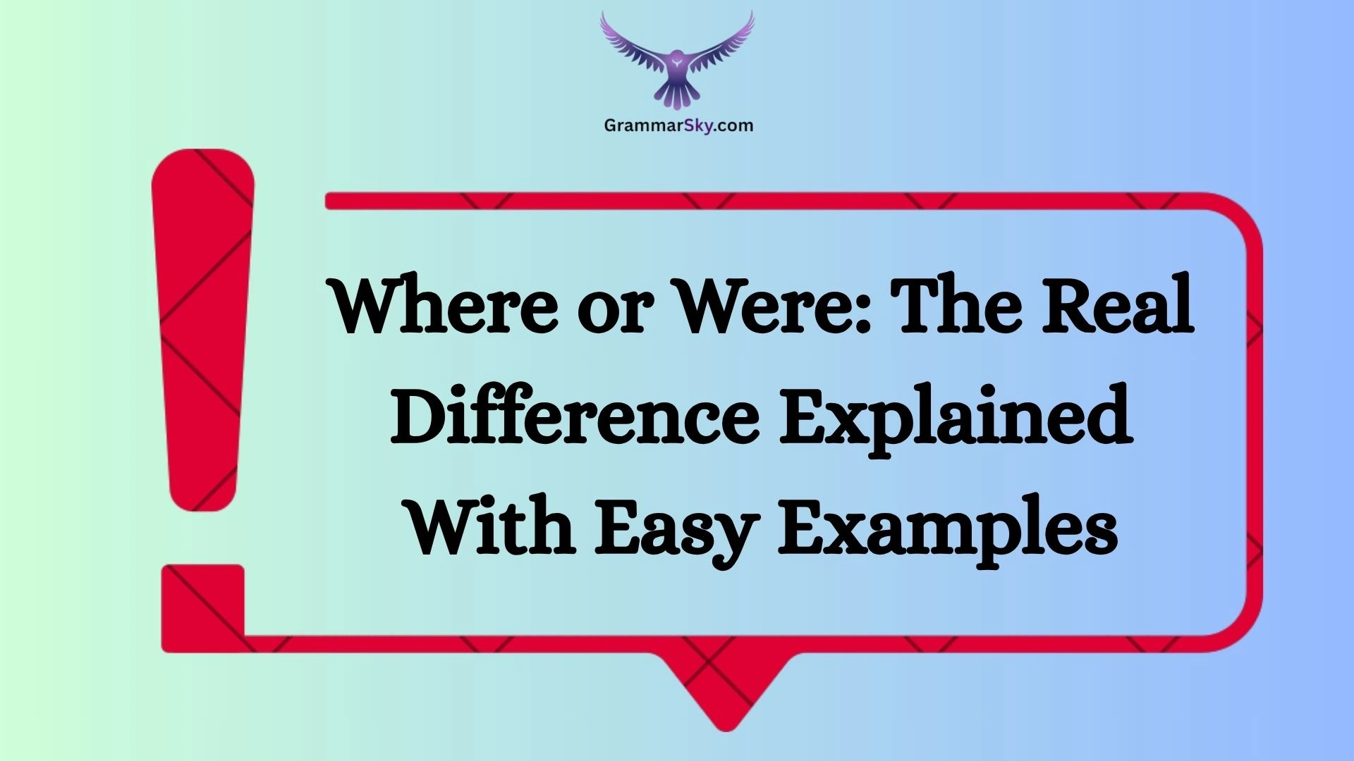 Where or Were: The Real Difference Explained With Easy Examples