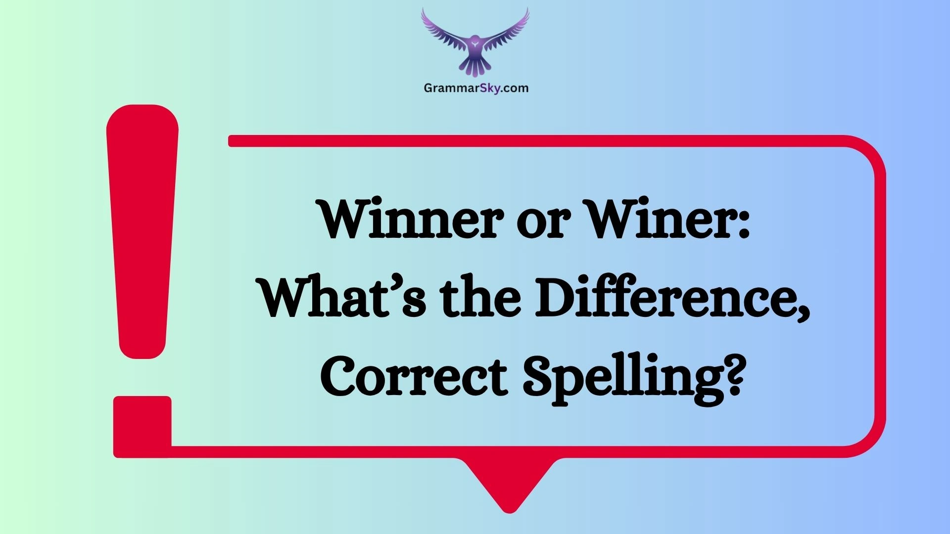 Winner or Winer: What’s the Difference, Correct Spelling?