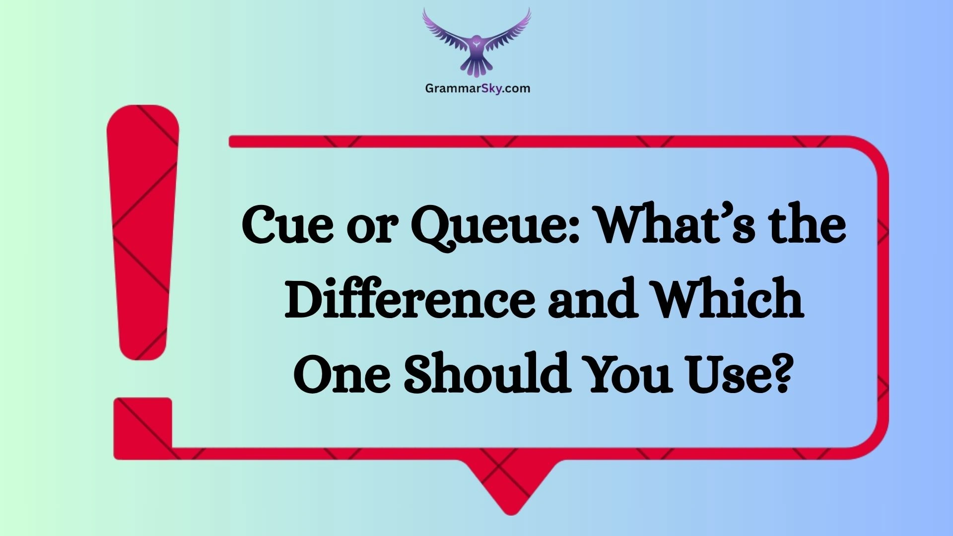 Cue or Queue: What’s the Difference and Which One Should You Use?
