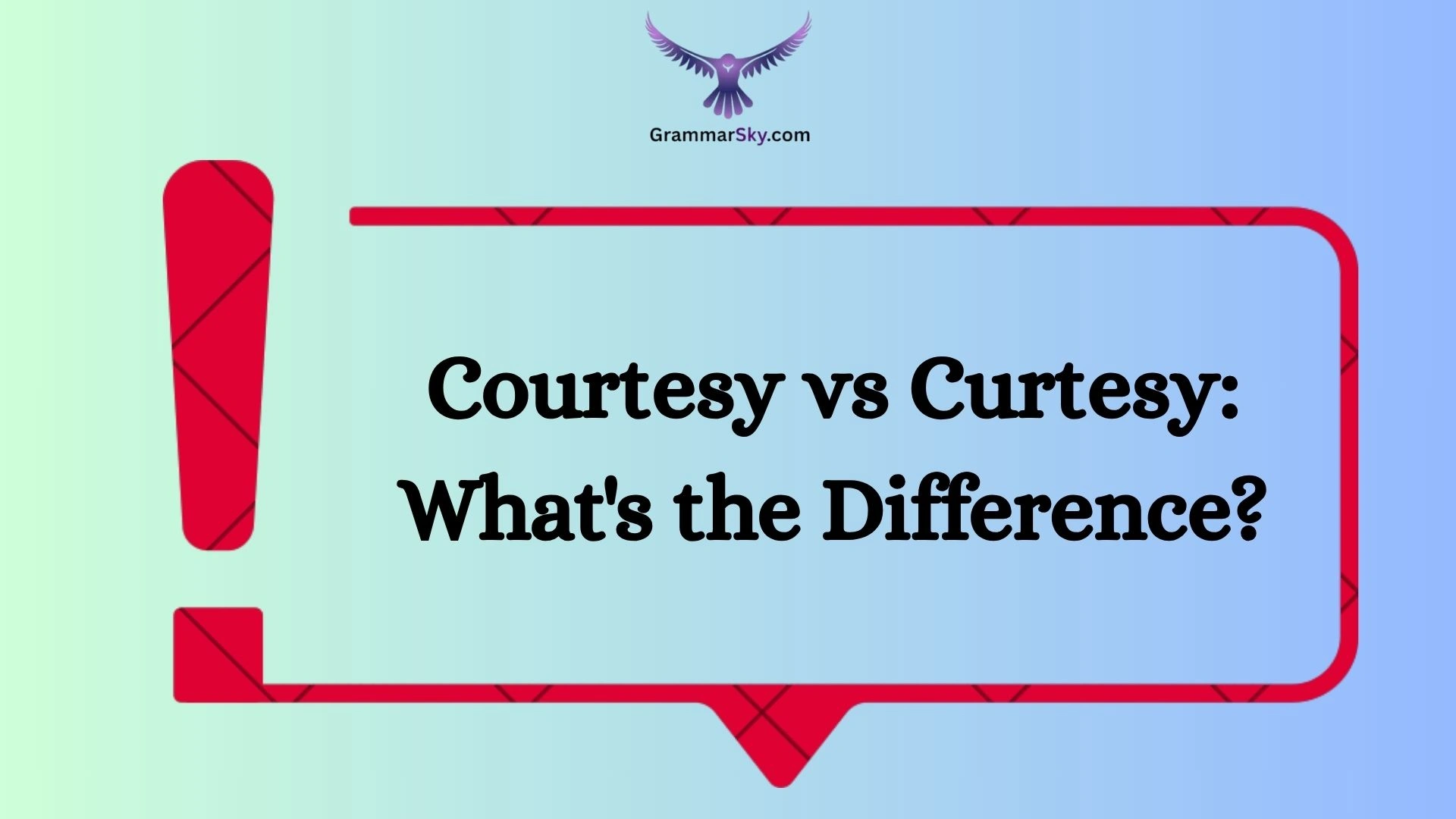 Courtesy vs Curtesy: What's the Difference?
