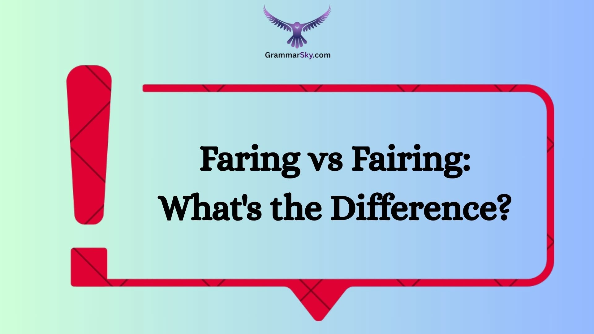 Faring vs Fairing: What's the Difference?