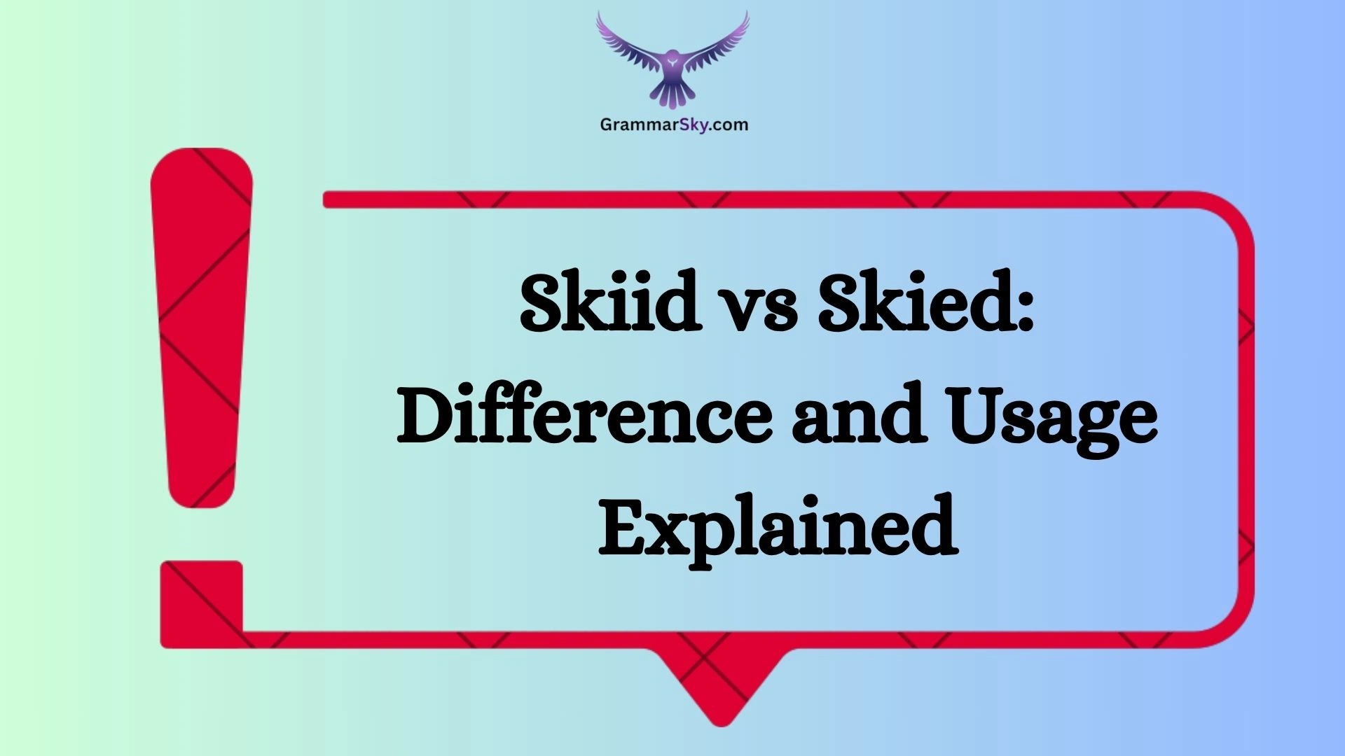 Skiid vs Skied: Difference and Usage Explained