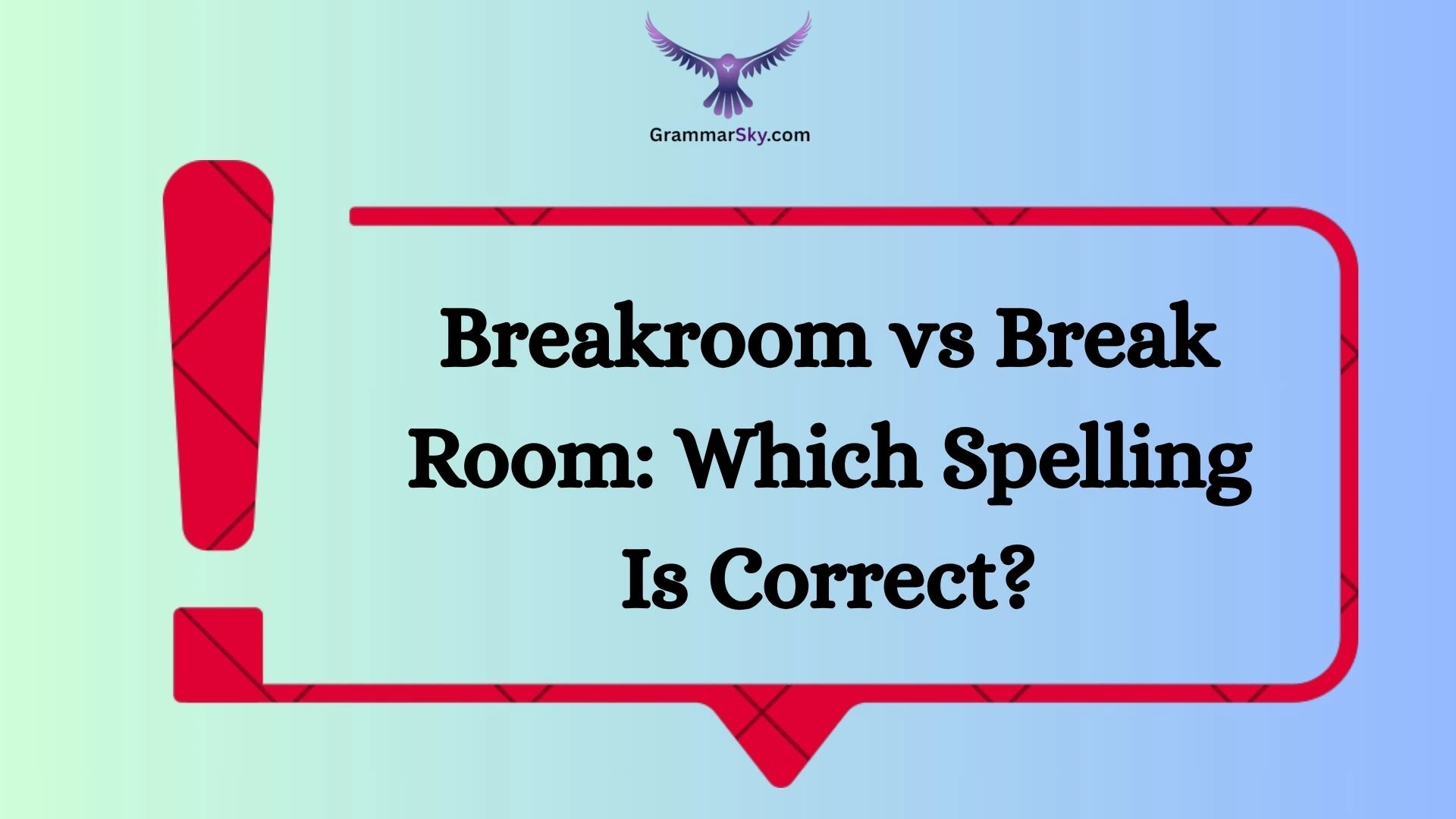 Breakroom vs Break Room: Which Spelling Is Correct?