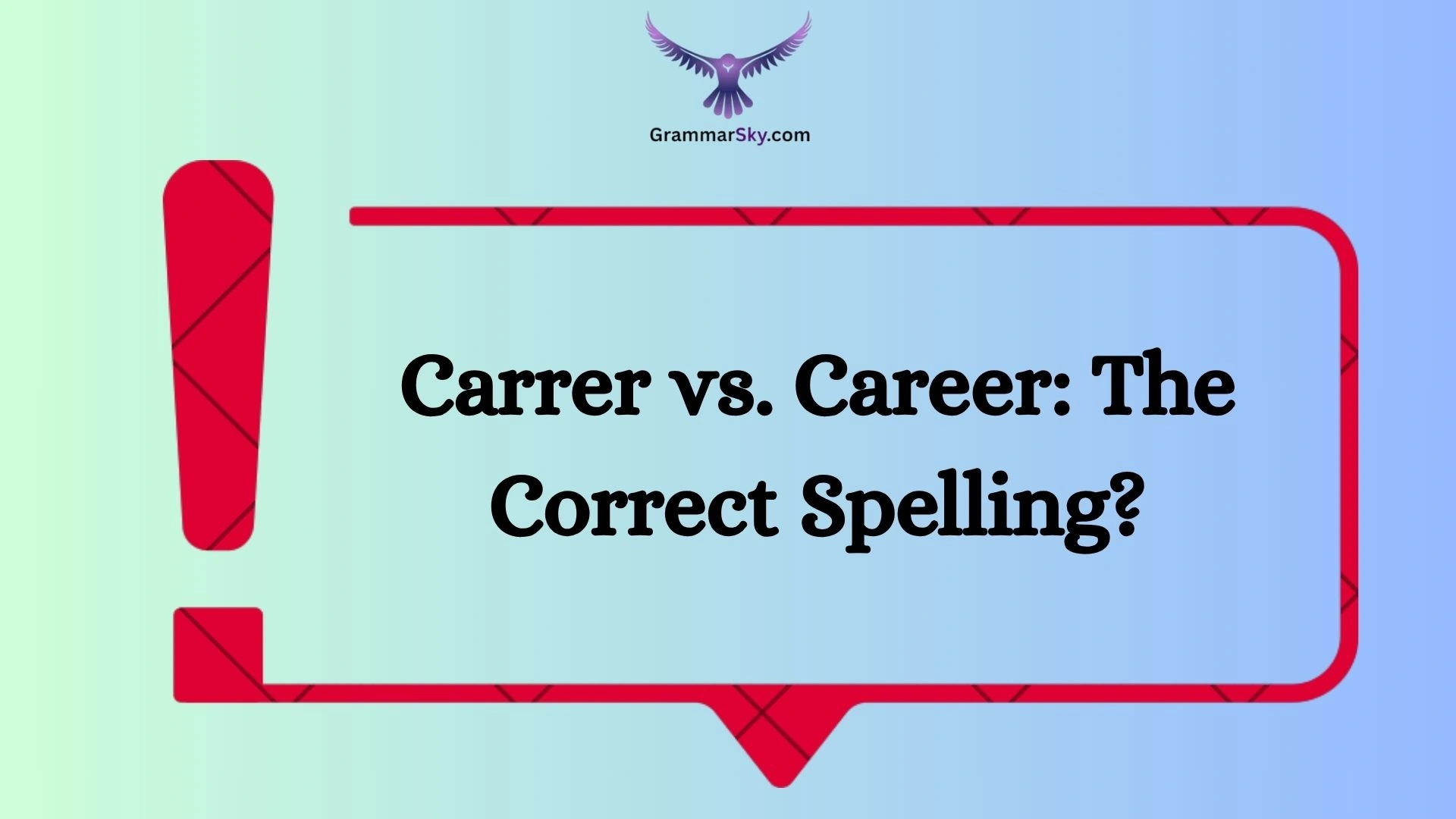 Carrer vs. Career: The Correct Spelling?
