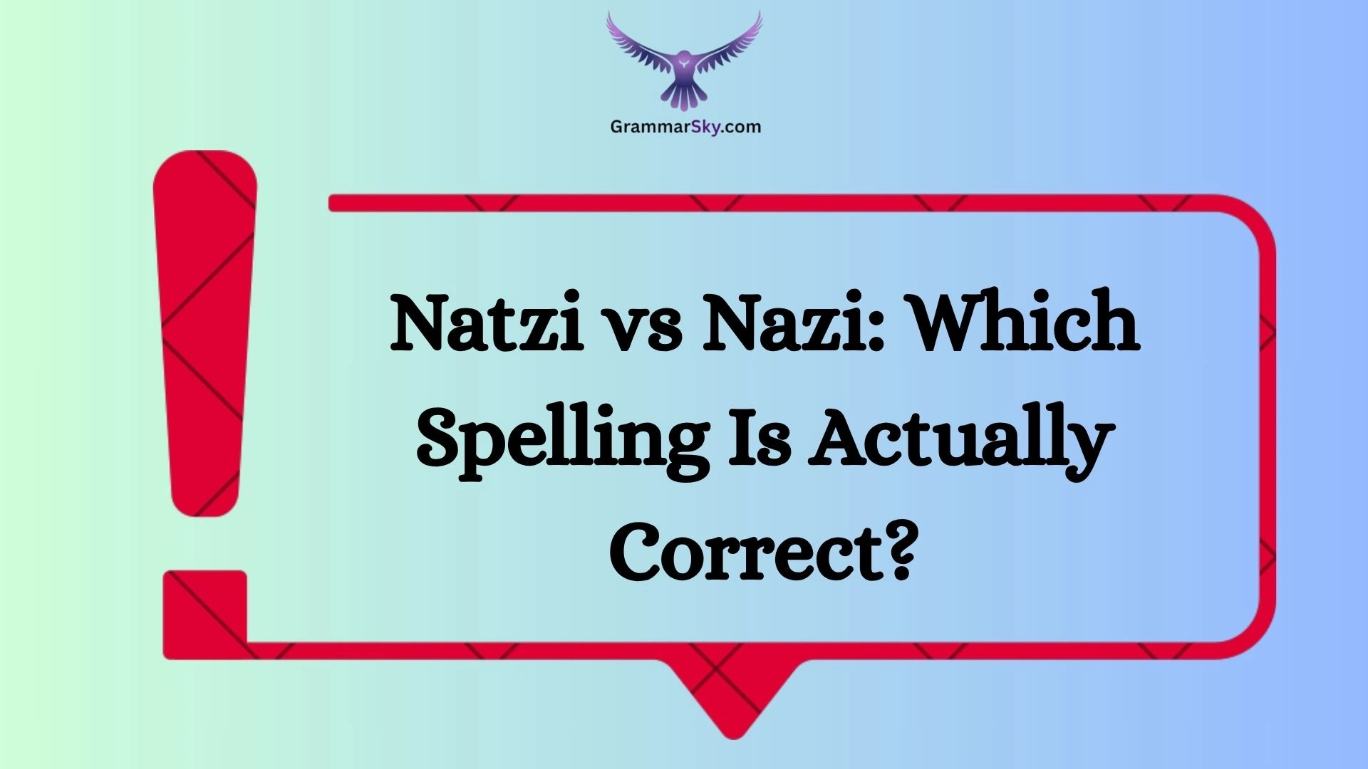Natzi vs Nazi: Which Spelling Is Actually Correct?