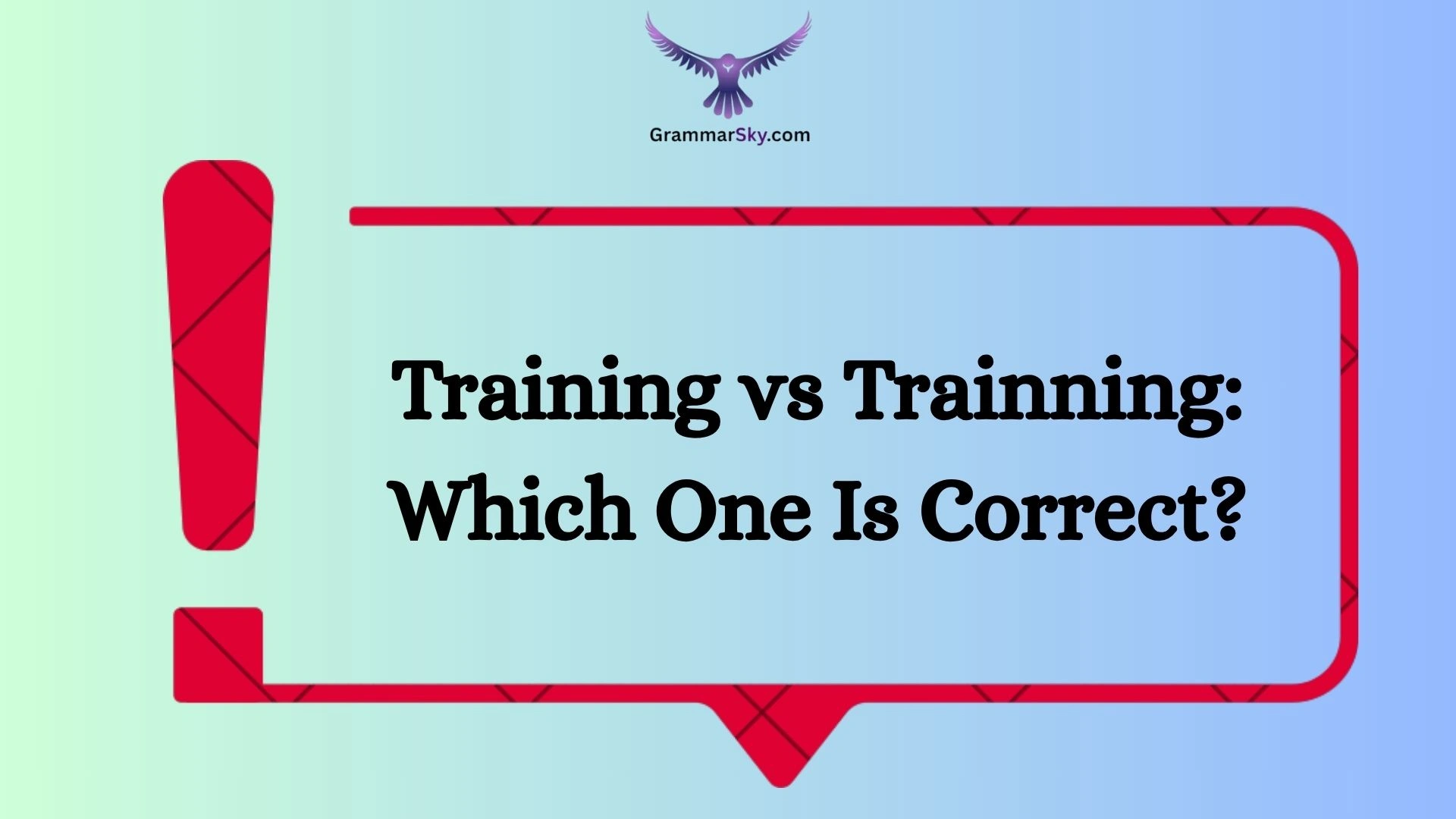 Training vs Trainning: Which One Is Correct?