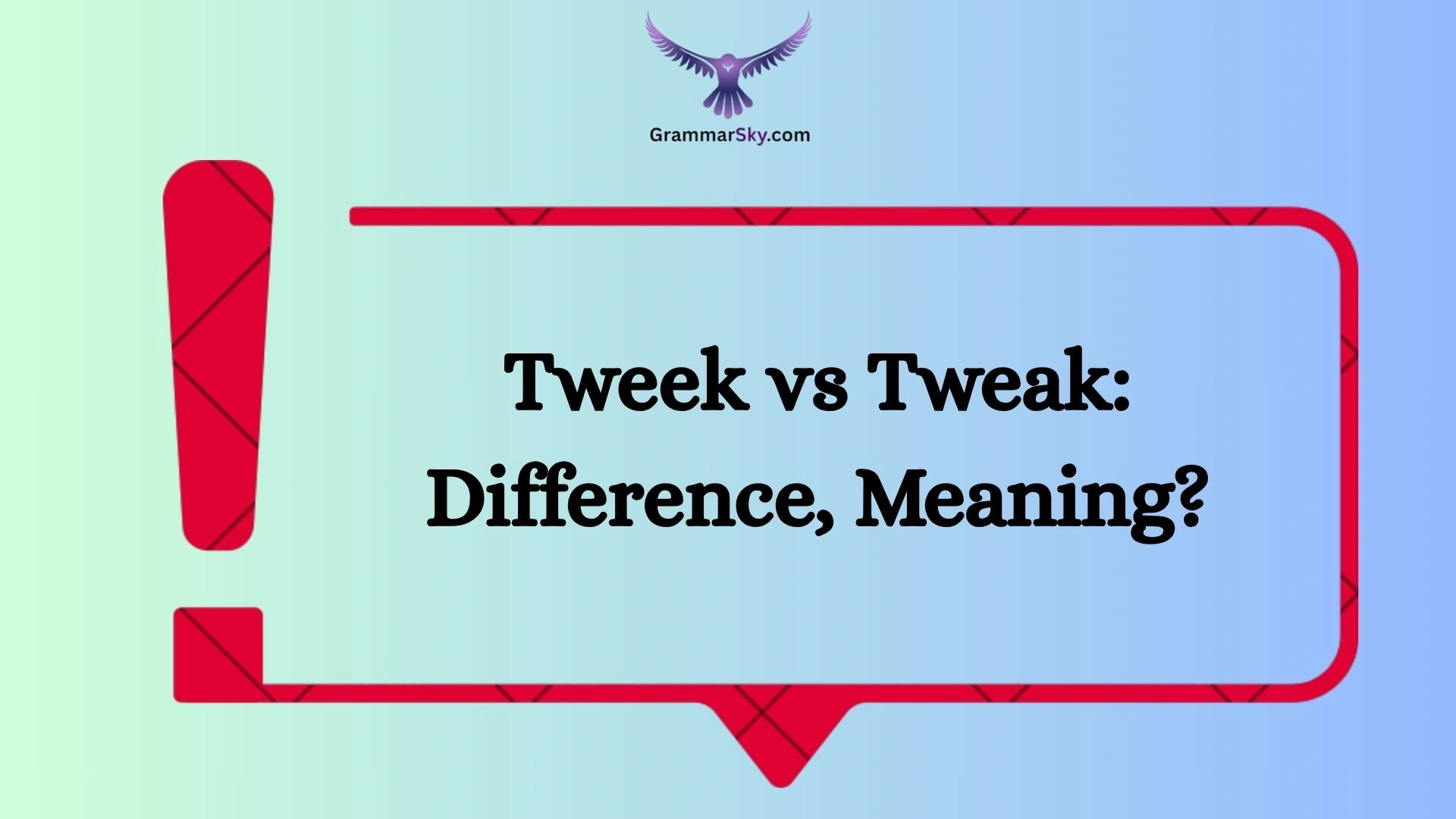 Tweek vs Tweak: Difference, Meaning?
