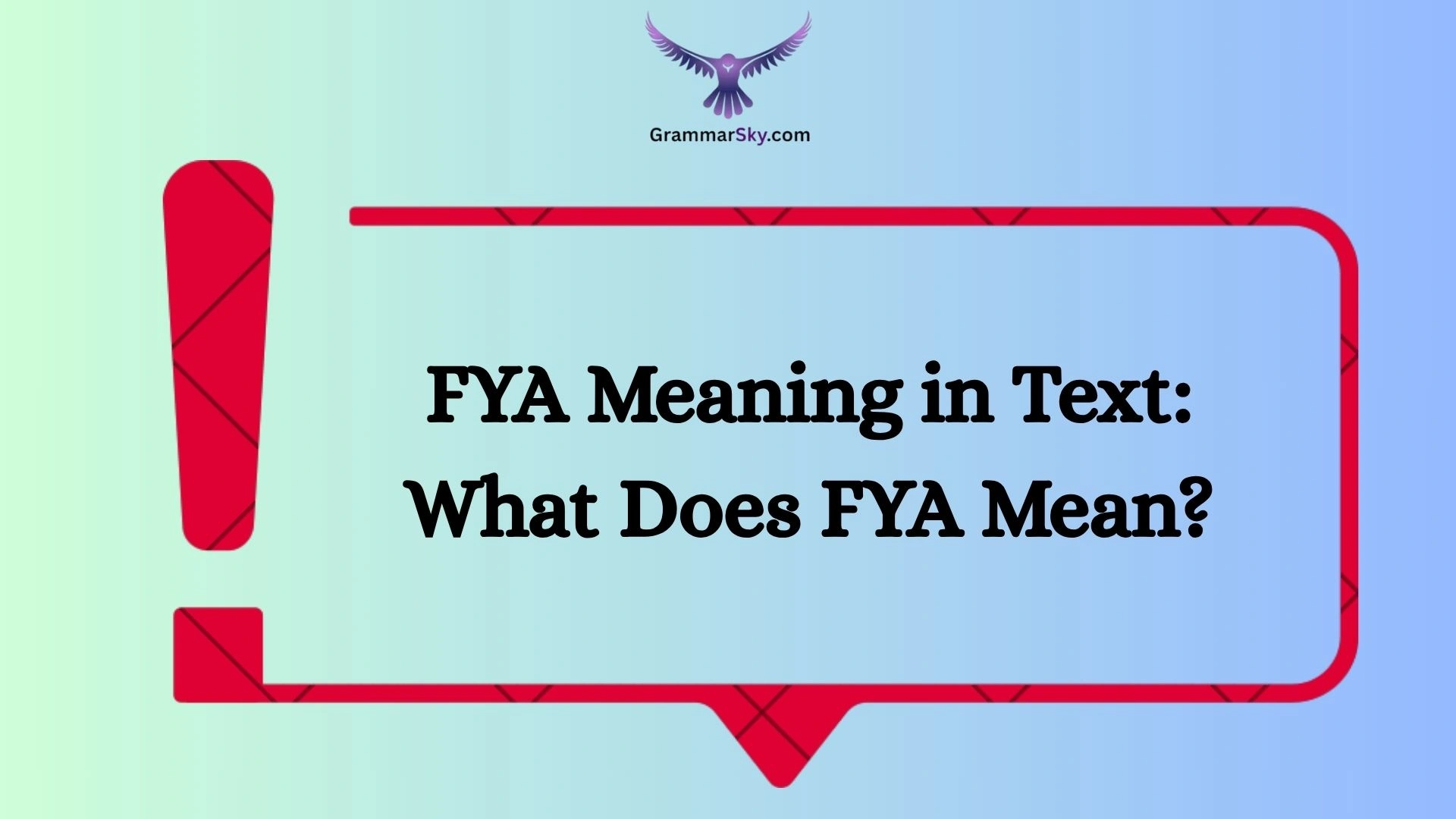 FYA Meaning in Text: What Does FYA Mean?