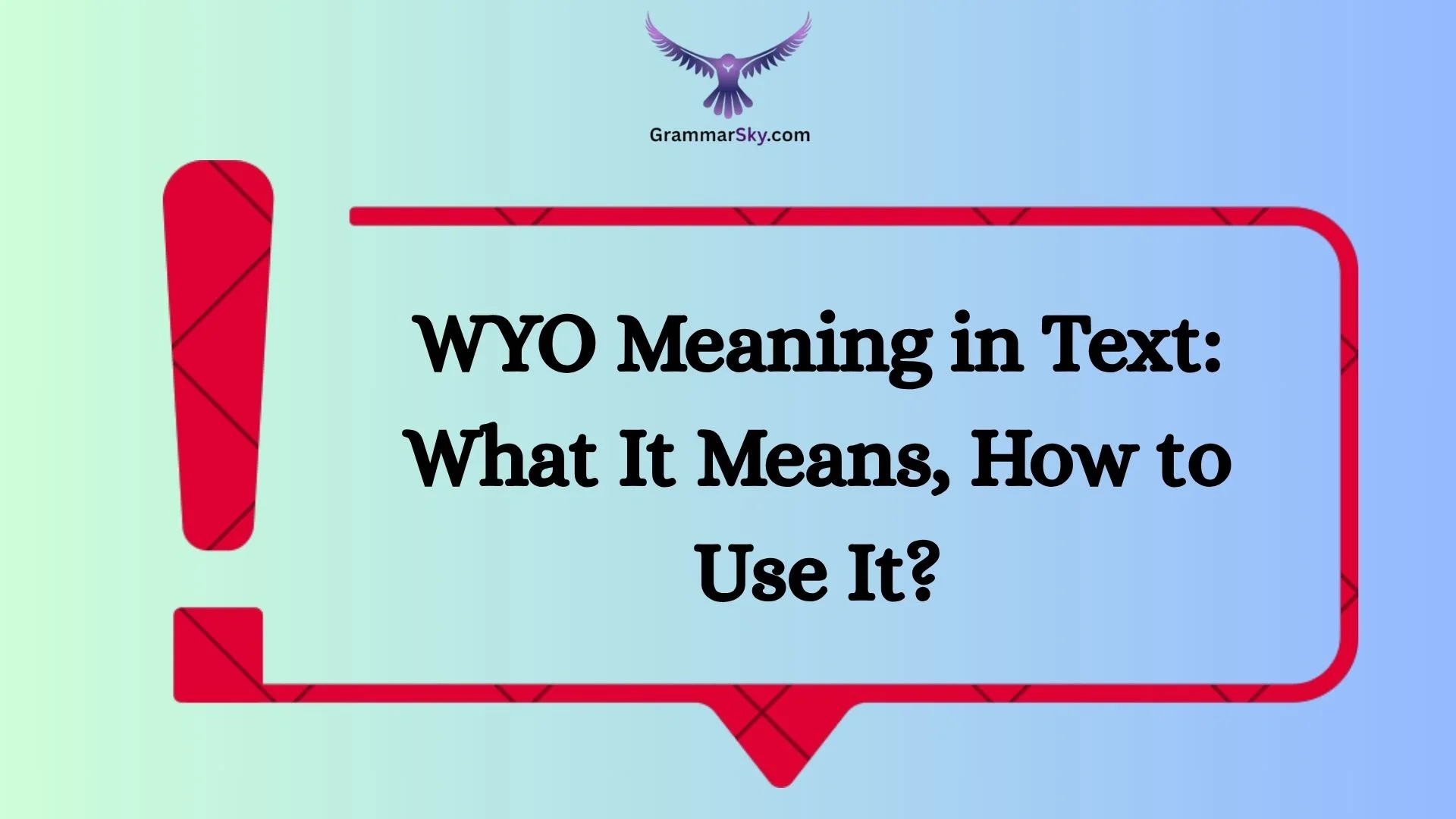 WYO Meaning in Text: What It Means, How to Use It?