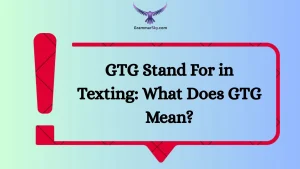 GTG Stand For in Texting: What Does GTG Mean?